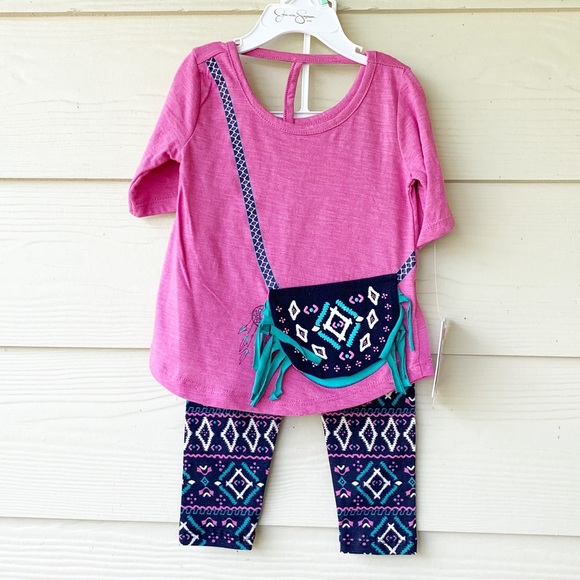 Jessica Simpson ShortSleeve Handbag Appliqué Tunic - Picture 2 of 5